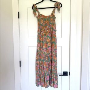 Petal & Pup Multicolor Smocked Dress